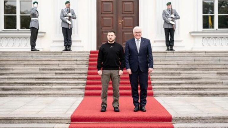 Ukrayna Devlet Başkanı Zelenski, Berlin’de