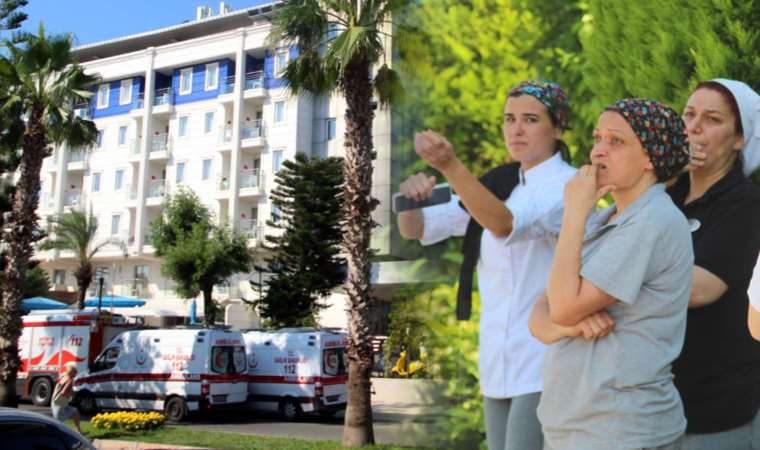 Antalya’da 5 yıldızlı otelde yangın paniği! Turistler kendini dışarı attı…