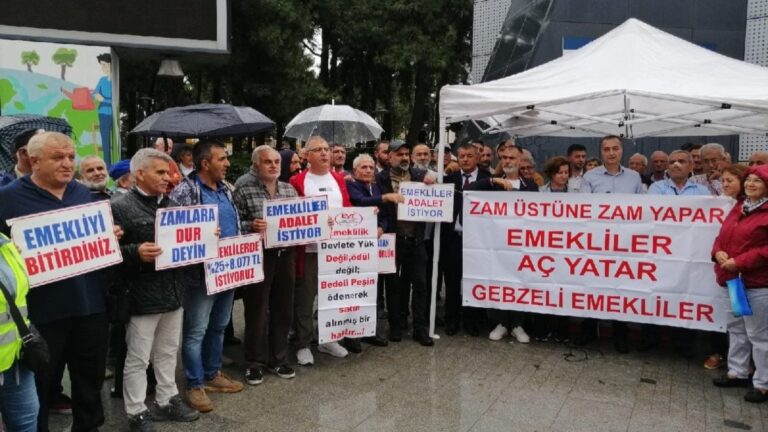 Ankara’ya yürümek isteyen emeklilere valilik izin vermedi