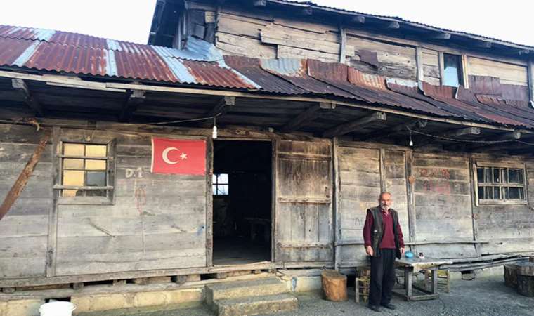 Trabzon’da 200 yıllık handaki “taş ocak” yıllardır misafirleri için yanıyor