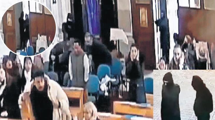 Kiliseye kar maskeli saldırı! Yabancı uyruklu iki terörist yakalandı