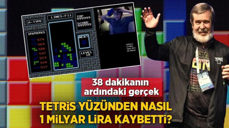 Tetris yüzünden nasıl 1 milyar lira kaybetti? 38 dakikanın ardındaki gerçek