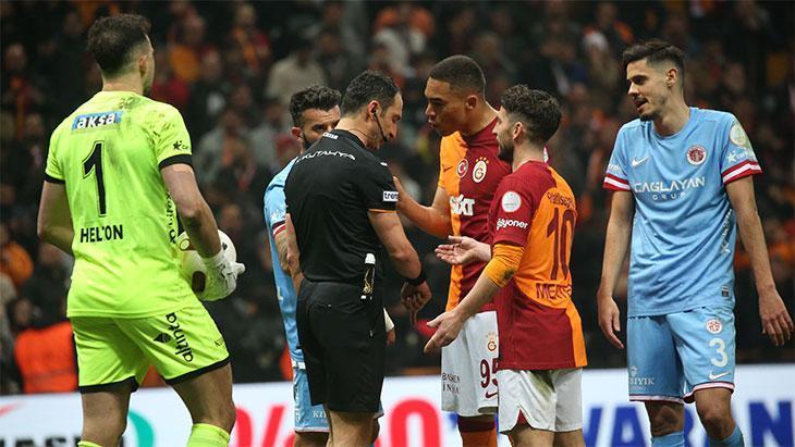 Galatasaray – Antalyaspor maçındaki tartışmalı kararı yorumladılar: Pozisyonu UEFA ülkelerine gönderin