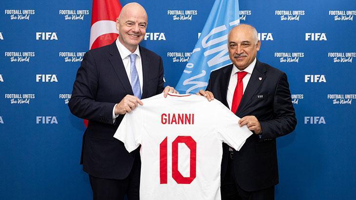 Gianni Infantino: TFF harika işler yaptı!