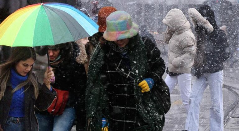 Son dakika… Meteoroloji İstanbul dahil 8 kent için uyardı: Sıcaklıklar düşüyor: Kar ve sağanak alarmı