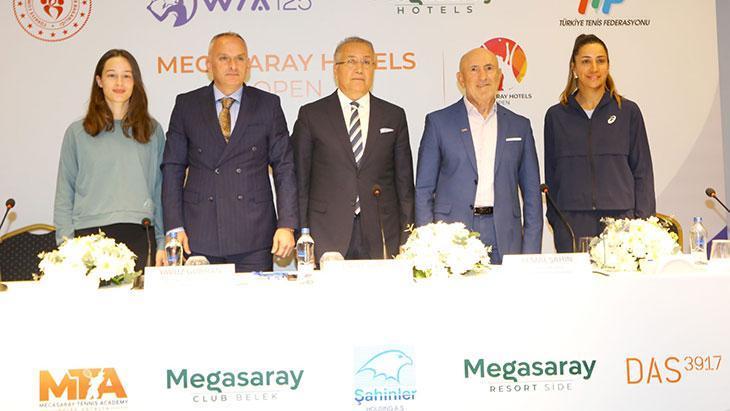 Megasaray Hotels Open’ın basın toplantısı gerçekleşti